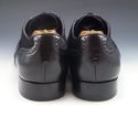 DOLCE & GABBANA sz 43.5 LEATHER & CALF HAIR OXFORD