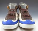 JIMMY CHOO sz 45 VARLEY SUEDE HIGH TOP SNEAKERS ME