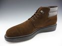 FERRAGAMO sz 9  SUEDE DESERT BOOT UH25999 MENS BRO