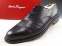 FERRAGAMO sz 10 EE TORRE CAP TOE OXFORDS UH26268 M