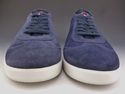 PRADA sz 10.5 SUEDE LACE UP SNEAKER 4E2431 MENS BL