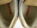 PRADA sz 7 SUEDE & NYLON MESH SNEAKER 204E1069 MEN