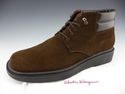 FERRAGAMO sz 9  SUEDE DESERT BOOT UH25999 MENS BRO