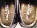 DOLCE & GABBANA sz 9 PATENT LEATHER WINGTIP OXFORD