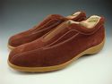 TODS sz 9 SUEDE BICYCLE TOE SLIP ON LOAFERS MENS R