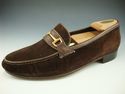 CHRISTIAN DIOR sz 9.5 SUEDE BIT LOAFERS 55038 MENS