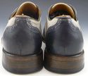 JOHN VARVATOS sz 10.5 FLEETWOOD CAP TOE OXFORDS ME