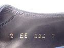 PRADA sz 7 PATENT LEATHER CAP TOE OXFORDS 2EE086 M