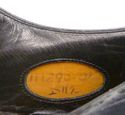 SANTONI sz 11.5 LEATHER CAP TOE OXFORDS 111290 MEN