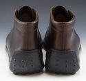 TOD'S sz 7.5 MOCCASIN TOE CHUKKA STYLE ANKLE BOOTS