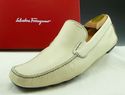 FERRAGAMO sz 9.5 ACORN DRIVING MOCCASIN UR91448 ME