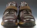 PRADA sz 7 LEATHER & NYLON MESH HIKING BOOTS MENS 