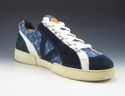 LOUIS VUITTON sz 8.5 DENIM & SUEDE SNEAKERS BA1026