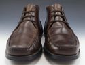 TOD'S sz 7.5 MOCCASIN TOE CHUKKA STYLE ANKLE BOOTS