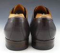 GUCCI sz 9 LEATHER CAP TOE OXFORDS 206625 MENS BRO