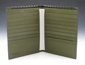 New - FERRAGAMO LEATHER 16 CARD / PASSPORT BIFOLD 