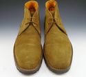 FERRAGAMO sz 11.5 SUEDE CHUKKA ANKLE BOOTS UQ5178 