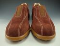 TODS sz 9 SUEDE BICYCLE TOE SLIP ON LOAFERS MENS R