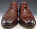 MAGNANNI sz 10.5 LEATHER WINGTIP OXFORDS 14657 MEN