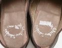 SANTONI sz 13 TANNER LEATHER MONK STRAP OXFORDS ME