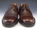 FERRAGAMO sz 7.5 POSILLIPO CAP TOE OXFORDS UH35992