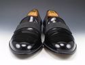 FERRAGAMO sz 9.5 B NOTTE TUXEDO LOAFER UH12336 MEN