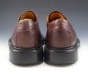 TOD'S sz 8 LEATHER SPLIT TOE OXFORD MENS BROWN fit