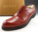 GUCCI sz 11.5 LEATHER CAP TOE OXFORD 247497 MENS C