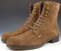 JOHN VARVATOS sz 9.5 BONHAM SUEDE LACE UP BOOTS ME