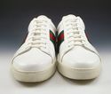 GUCCI sz 13.5 LEATHER LACE UP SNEAKER 12537 MENS W