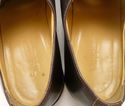 DOLCE & GABBANA sz 10 LEATHER BICYCLE TOE OXFORDS 