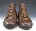 LOUIS VUITTON sz 8.5 DAMIER CANVAS SNEAKERS GO0069