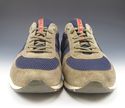 PRADA sz 9.5 SUEDE & NYLON MESH SNEAKERS 4E1537 ME