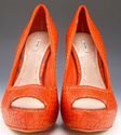 New - MIU MIU sz 39 SNAKESKIN PLATFORM PUMPS WOMEN