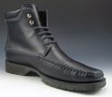 LOUIS VUITTON sz 9 LEATHER MOCCASIN TOE BOOTS FA00