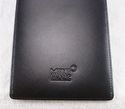 New - MONT BLANC MEISTERSTUCK LEATHER NOTEPAD BI-F