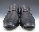 FERRAGAMO sz 8 SAMMY WINGTIP STRAP LOAFER VG22105 