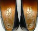 FERRAGAMO sz 8 TERGO SINGLE CUT LEATHER LOAFER UG1