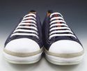 PRADA sz 10.5 SUEDE LOW CUT SNEAKERS 4E2446 MENS D