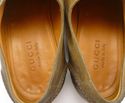 GUCCI sz 7 CAMDEN WAXED SUEDE OXFORDS 268309 MENS 