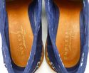 GRAZIANO MAZZA sz 44 SUEDE PENNY STRAP LOAFERS MEN