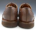 BRUNELLO CUCINELLI sz 46 LEATHER WINGTIP OXFORDS M