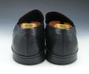 PRADA sz 9.5 LEATHER APRON TOE LOAFER 1578 MENS BL