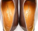 FERRAGAMO sz 7.5 POSILLIPO CAP TOE OXFORDS UH35992