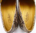 COLE HAAN sz 9.5 SNAKESKIN VENETIAN LOAFERS CO3283