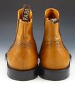 FABI sz 42 LEATHER WINGTIP CHELSEA ANKLE BOOTS MEN