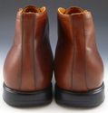 New - SANTONI sz 10.5 LEATHER PLAIN TOE CHUKKA BOO