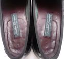 FERRAGAMO sz 9.5 DEAN PATENT TUXEDO LOAFERS UH3213