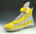 PRADA sz 6 AMERICAS CUP HIGH TOP SNEAKERS 341 MENS