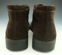 FERRAGAMO sz 11.5 SUEDE ANKLE BOOT UQ6151 MENS BRO